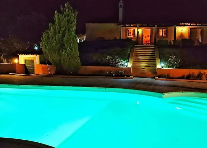 Castelo De Bode Monte Do Valinho Country House With Private Pool And Panoramic Views * Alverangel