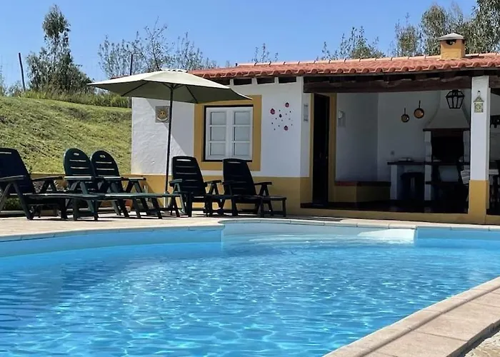 Castelo De Bode Monte Do Valinho Country House With Private Pool And Panoramic Views 度假居 Alverangel
